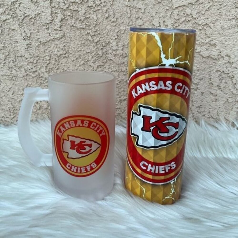 Kansas city Chief tumbler , mug